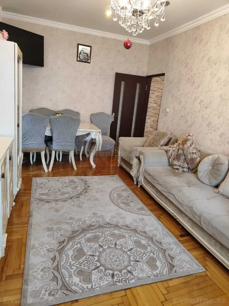 Satılır 2 otaqlı Mənzil Köhnə tikili 65 m² Bakı, Nəsimi r., 20 Yanvar m., 1-ci mikrorayon — Mənzil, Bakı (2)