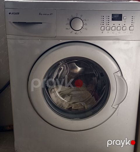 Arçelik önyükləməli paltaryuyan maşın - Yük: 5 kq - Enerji sinfi: A+ — Bakı