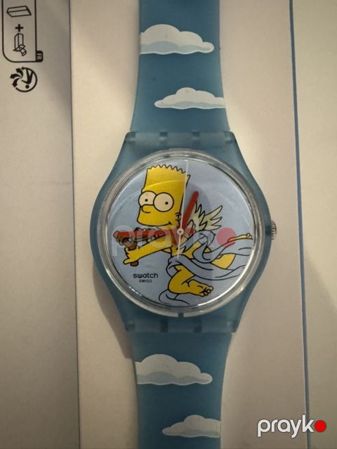 Swatch x The Simpsons uşaq qol saatı - Brend: Swatch (Swiss) - Mövzu — Bakı