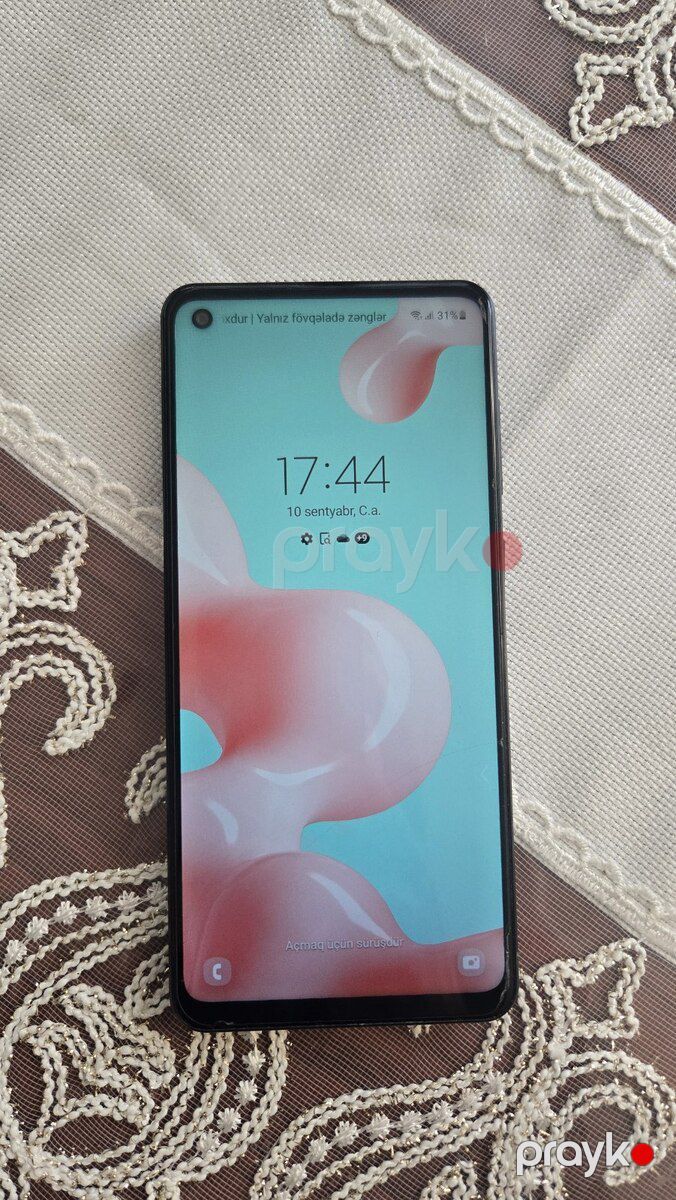 Samsung Galaxy A21s Black 64GB/4GB — Smartfonlar, Xaçmaz (3)