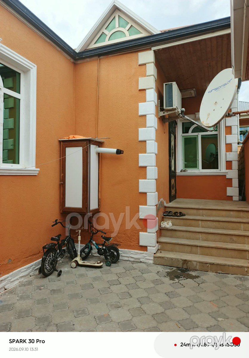 Satılır 2 otaqlı həyət evi/bağ evi 60 m² — Ev, villa, Bakı (2)