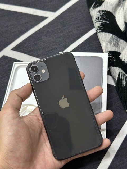 IPhone 11, 128 GB, Ağ, Zəmanət, Face ID, Sənədlərlə — Bakı