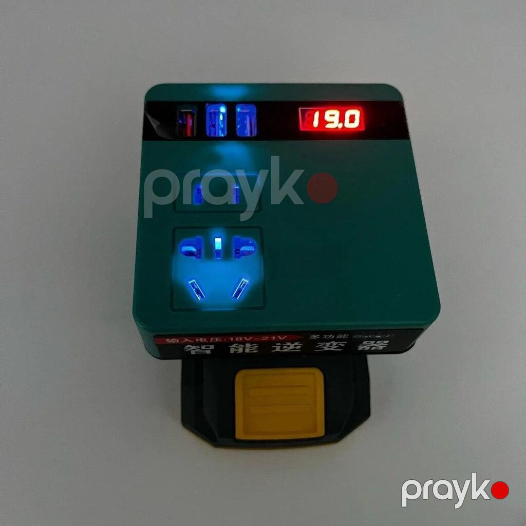 İnvertor 21V-220V Invertor 21V-220V, 21V giriş gərginliyini 220V — Avtomobil aləti, Bakı (3)