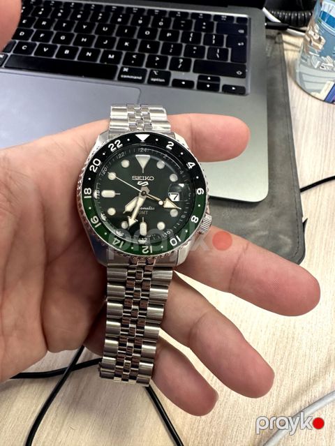 Seiko SSK035K1 5 Sports Automatic. Elastic veziyyetdedir — Bakı