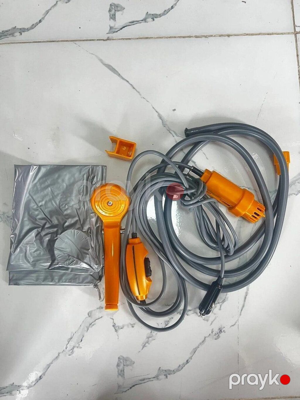 12V Portativ Avtomobil və Kamp Duş Dəsti (Çaxmaqdan İşləyən Düş — Avtomobil aləti, Bakı (3)