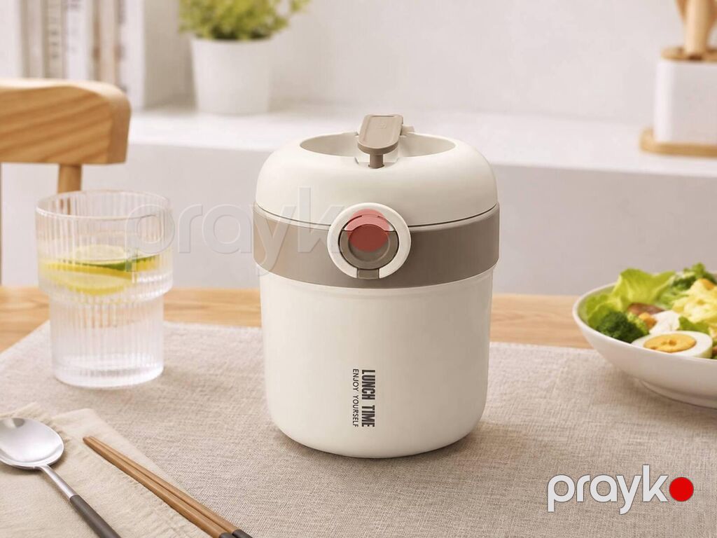 Yemək qabı 3 mərtəbə 1600ml yumru Yemək Qabı 3 Mərtəbə 1600ml Yumru — Məhsulların saxlanması, Bakı (2)