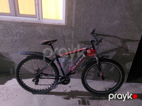 Velocruz dağ velosipedi - Çərçivə: yüngül ərintidən, sloping dizayn — Masazır