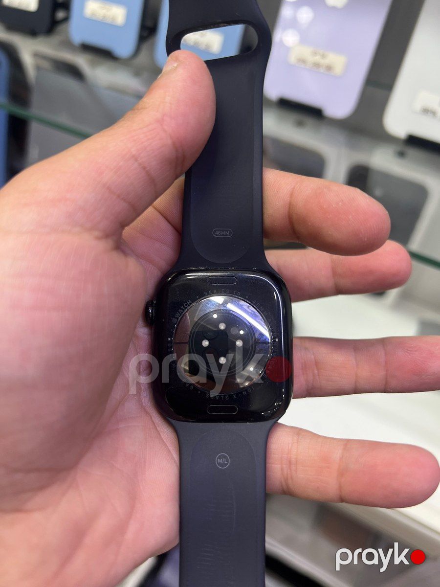 Apple Watch Series 10 Aluminum Jet Black 46mm — Ağıllı saatlar və biləkliklər, Bakı (4)