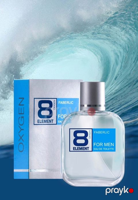 Faberlic 8 Element Oxygen For Men - Kişilər üçün təravətli, dinamik — Bakı