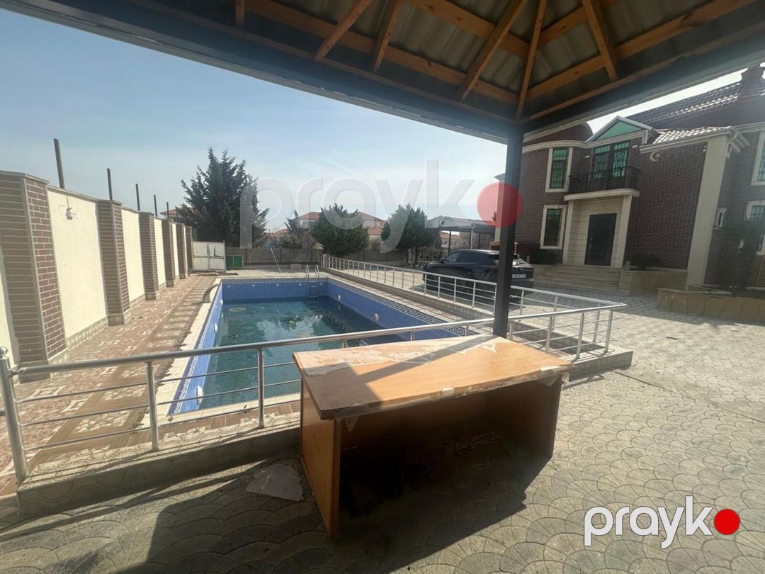 Satılır 6 otaqlı həyət evi/bağ evi 300 m² — Ev, villa, Bakı (5)