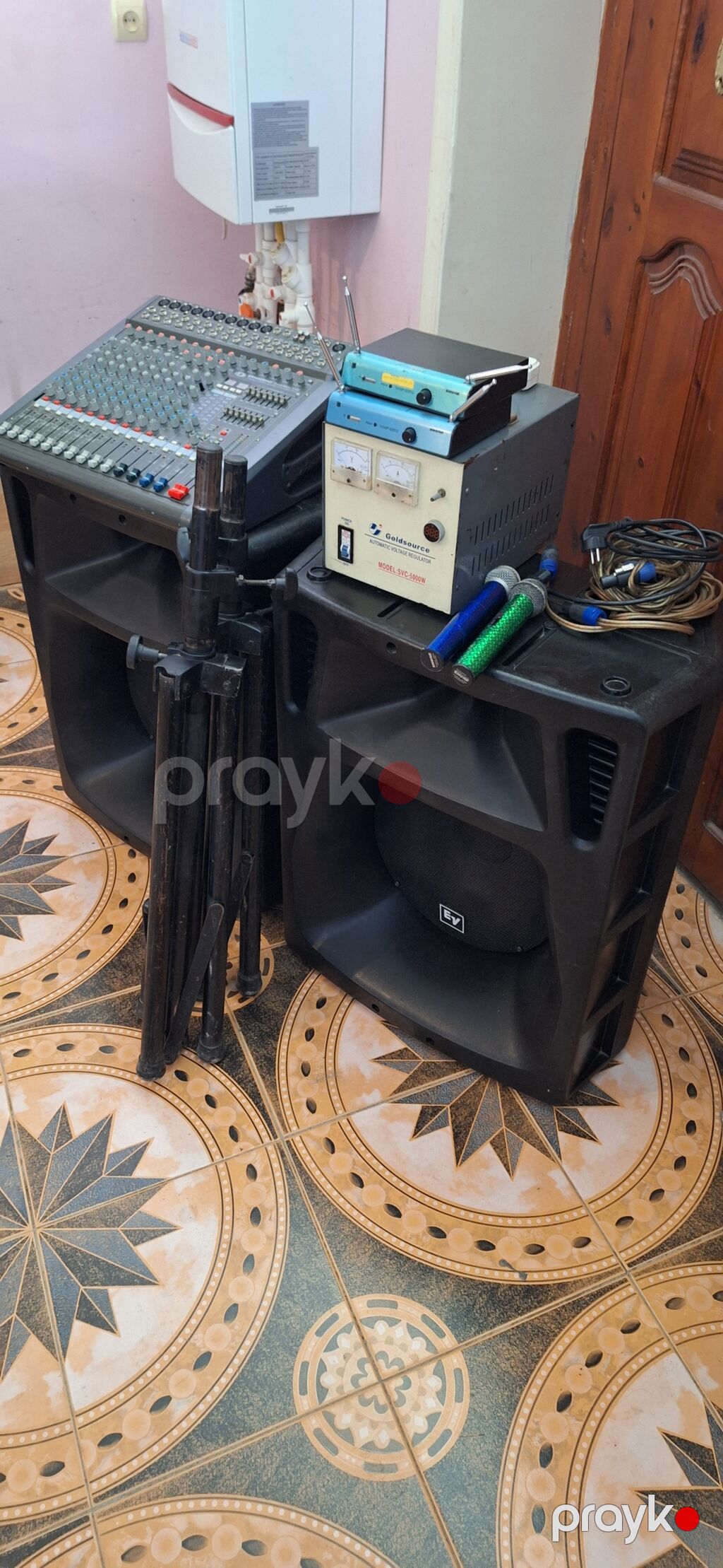 1)OriginalAmerika Electro voice Sx 500+ kalonka 2)Dynacord 1000-2 — Studiya və konsert üçün, Şəmkir (6)