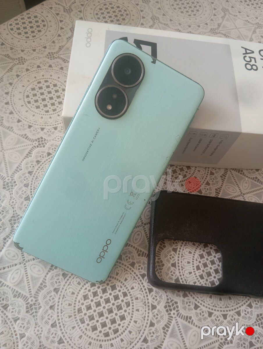 Oppo A58 Blue 128GB/8GB — Smartfonlar, Sumqayıt (3)