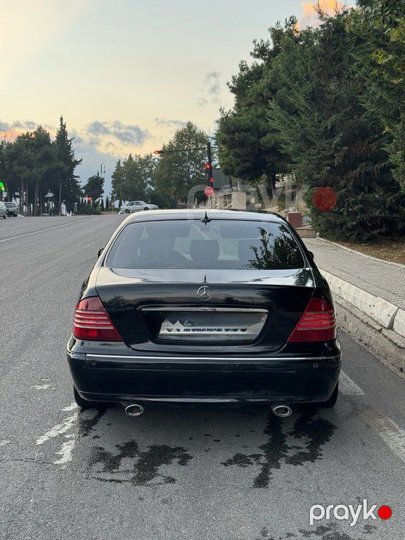 Mercedes S 320, 3.2 L, 2000 il, 250 000 km — Avtomobillər, Şamaxı (5)