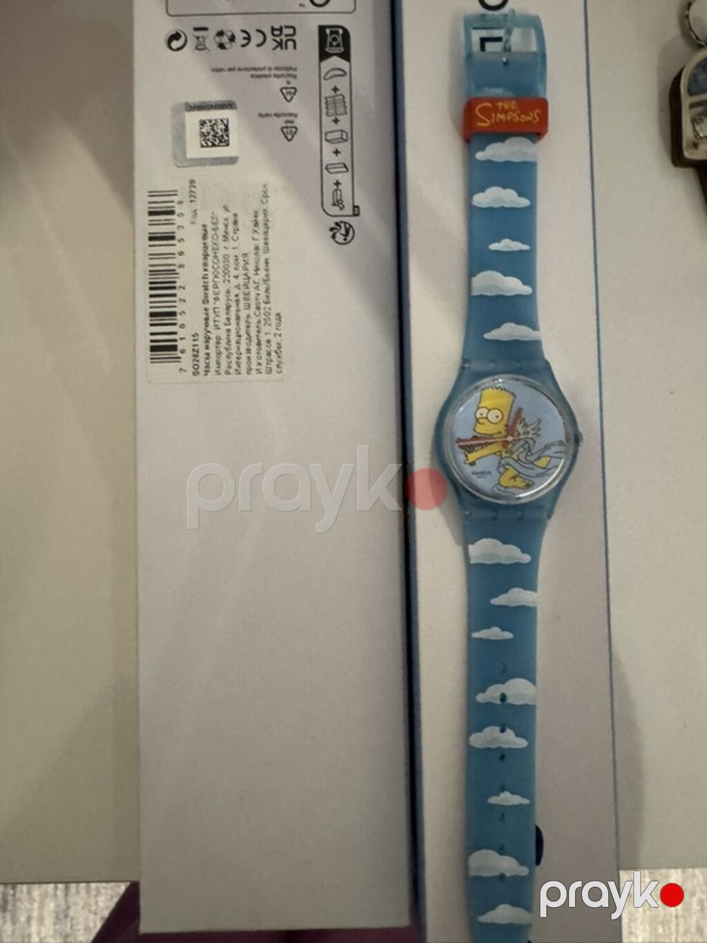 Swatch x The Simpsons uşaq qol saatı - Brend: Swatch (Swiss) - Mövzu — Qol saatları, Bakı (3)