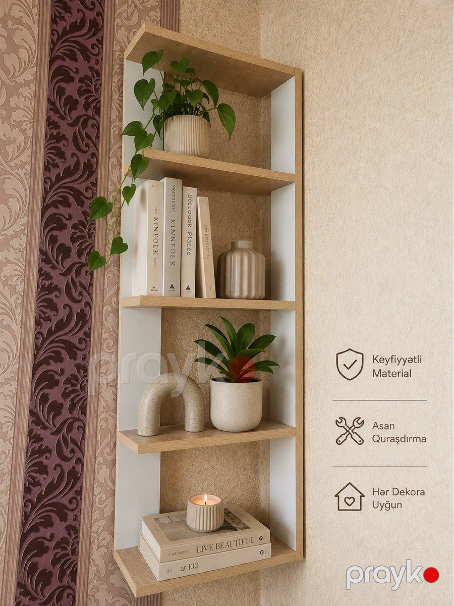 Divar rəfləri — Mebel, Bakı (5)