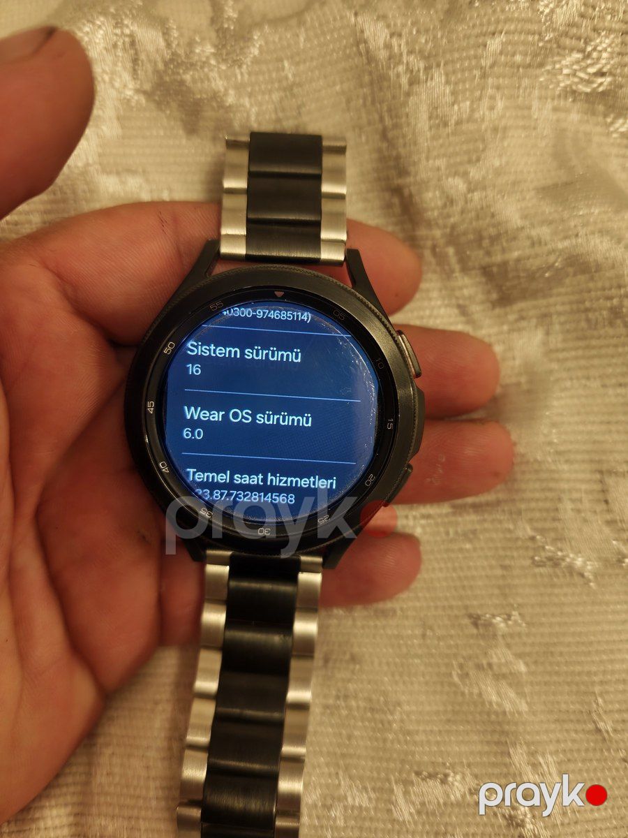 Samsung Galaxy Watch 4 Classic Black 46mm — Ağıllı saatlar və biləkliklər, Bakı (4)