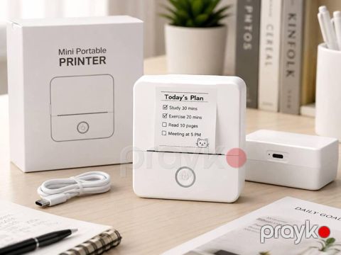 Mini portable printer Mini Portable Printer – Kompakt və Praktik — Bakı
