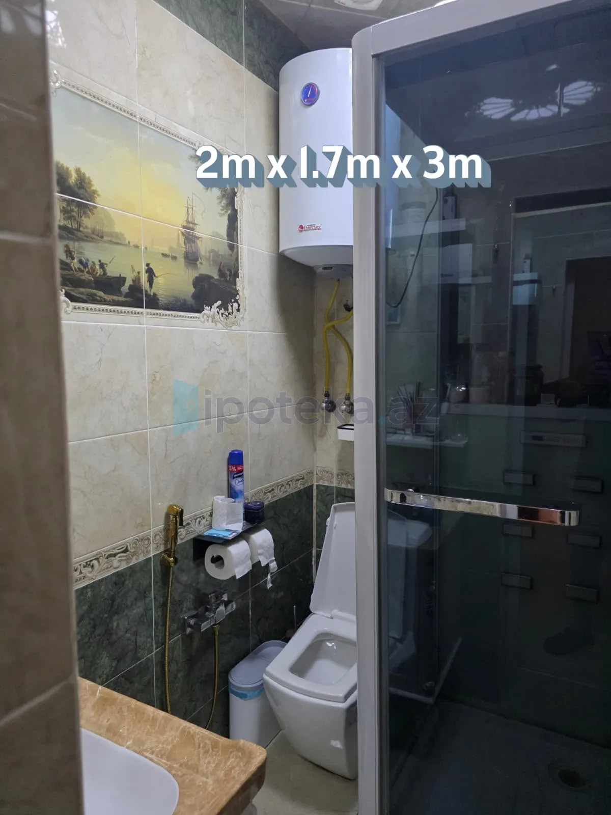 Satılır: 5 Otaq, Evlər/Villalar, Binəqədi r., Binəqədi q., 132.00 m² — Ev, villa, Binə (10)