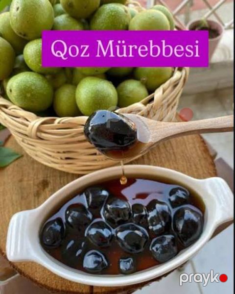 Qoz mürəbbəsi 1 ltr — Bakı