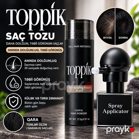 Toppik saç tozu — Bakı