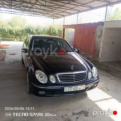 Mercedes E 240, 2.6 L, 2002 il, 430 000 km — Biləsuvar