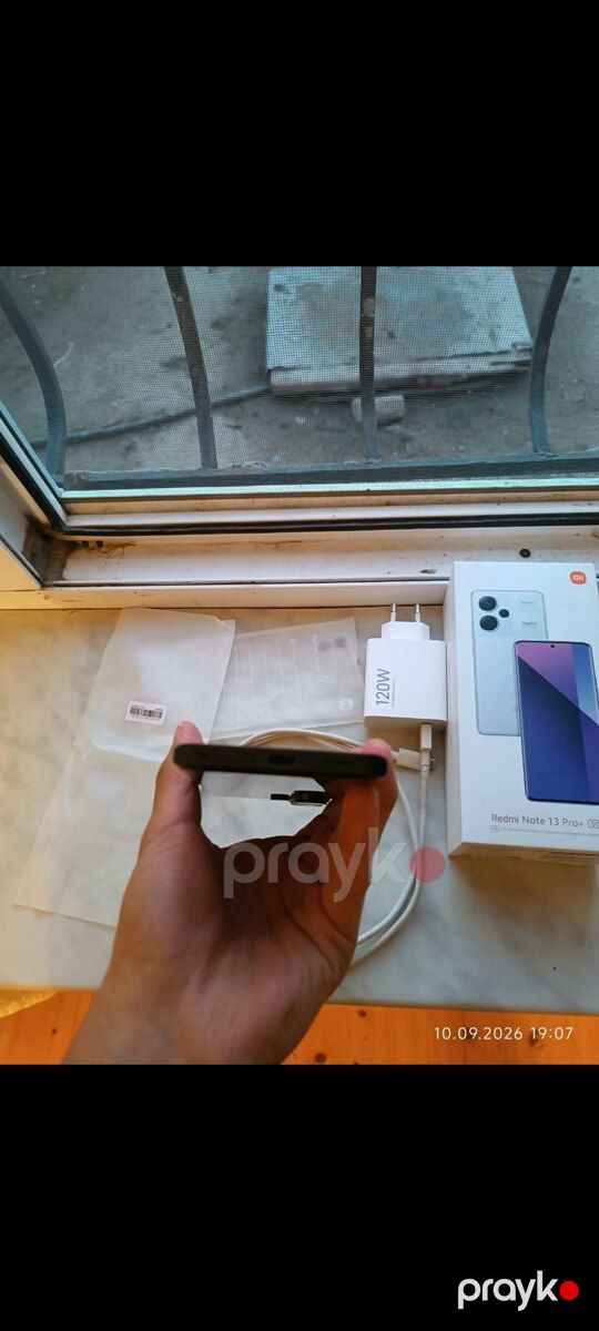 Xiaomi Redmi Note 13 Pro+ Midnight Black 256GB/12GB — Smartfonlar, Bakı (7)