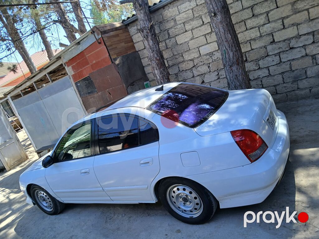 Hyundai Elantra sedan 2003 – avtomatik sürətlər qutusu 4 təzə təkər — Avtomobillər, Digah (9)