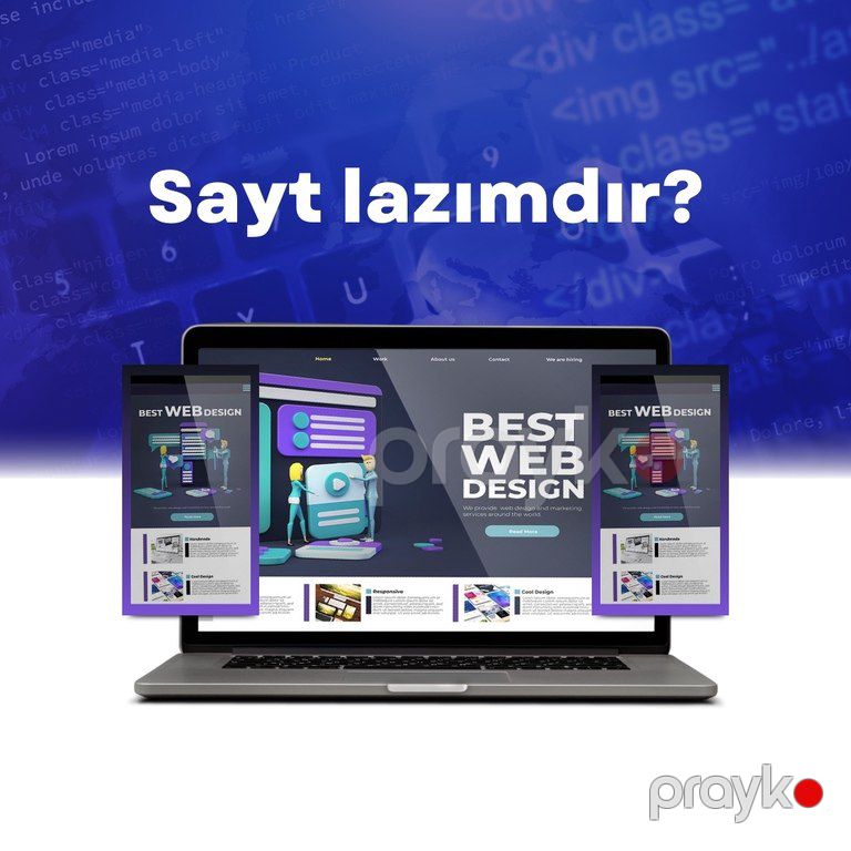 Web saytların hazırlanması — Reklama, IT, marketing, Bakı (2)
