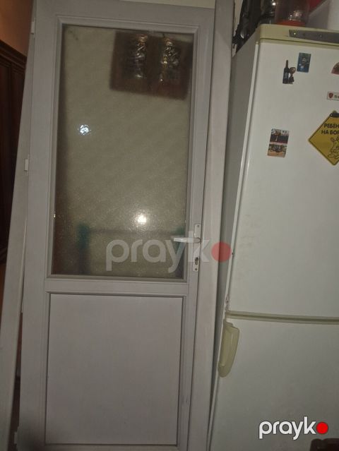 PVC qapı – şüşəli model - Material: ağ rəngli PVC profil — Bakı