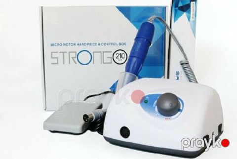 Strong 210 micromotor dəsti - Tətbiq sahəsi: manikür/pedikür, diş — Digah