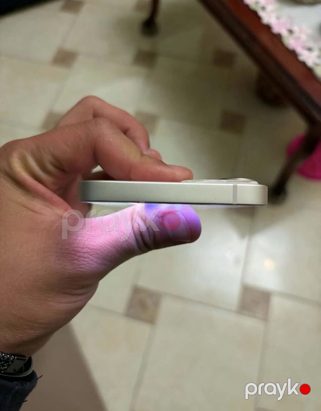 IPhone 13, Ağ, Face ID — Apple iPhone, Bakı (3)