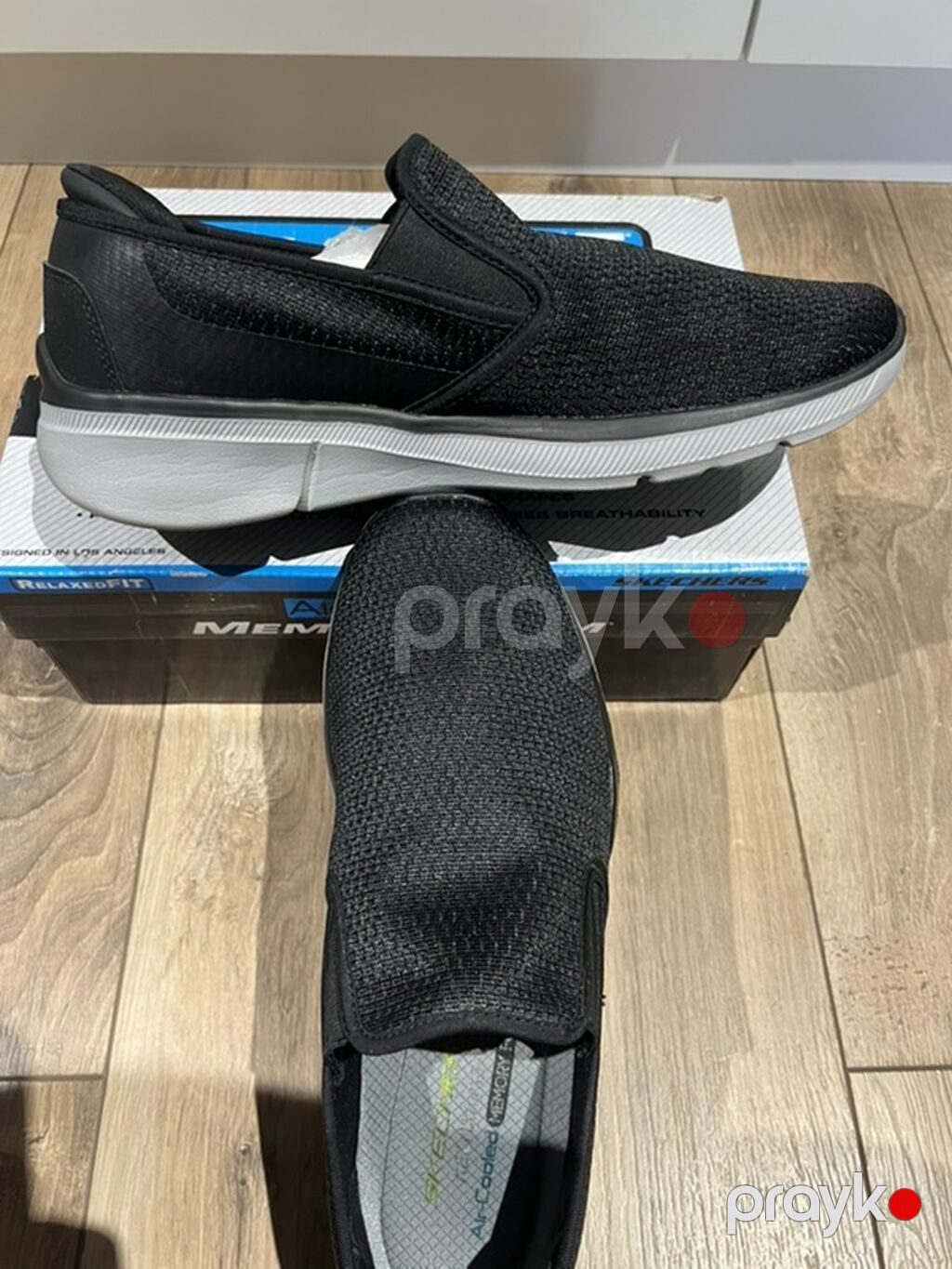 Original Skechers slip-on kişi ayaqqabısı. Cəmi 1 dəfə geyinilib. Ölçü — Ayakkabılar, Bakı (3)
