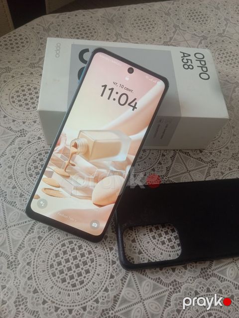 Oppo A58 4G, 128 GB, rəng - Yaşıl, İki sim kartlı — Sumqayıt