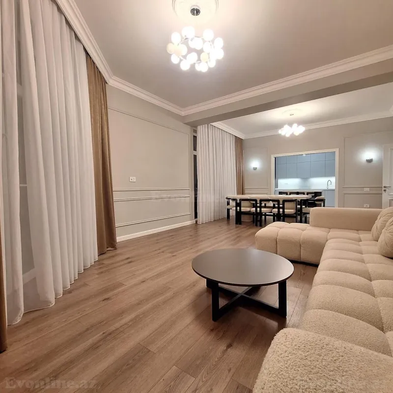 Kirayə verilir 3 otaqlı Mənzil Yeni tikili 148 m² Bakı, Xətai r — Mənzil, Bakı (4)
