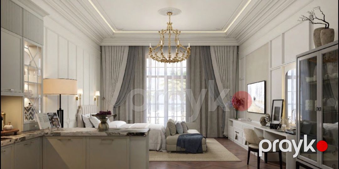 Satılır 1 otaqlı yeni tikili 57 m² — Mənzil, Bakı (8)