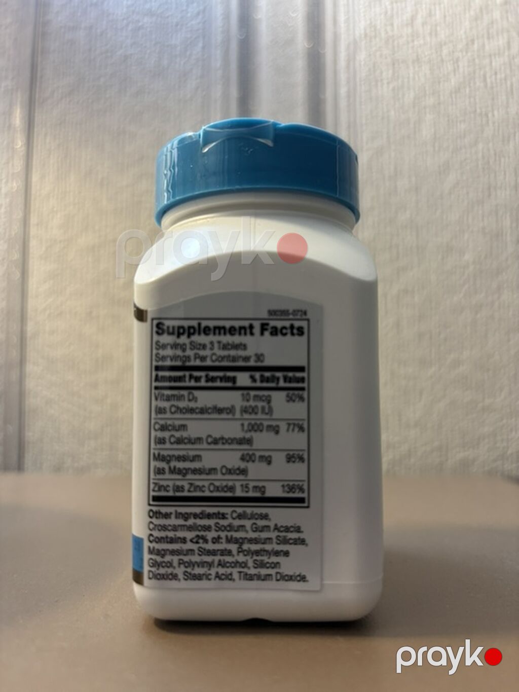 21st Century Calcium Magnesium Zinc + D3 – mineral kompleks Məhsul — Vitaminlər və qida əlavələri, Bakı (2)
