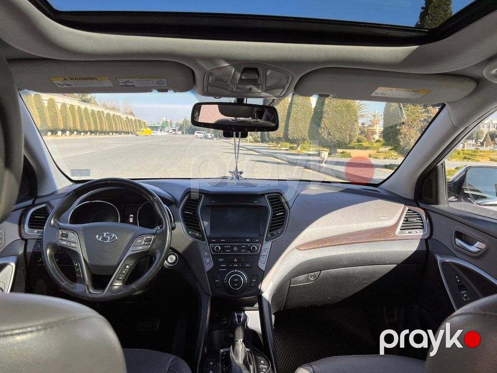 Hyundai Santa Fe, 2.0 L, 2017 il, 225 308 km — Avtomobillər, Bakı (9)