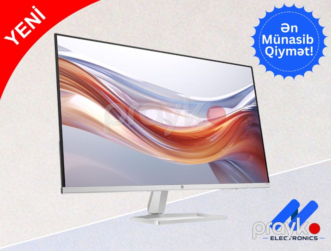 Monitor HP Series 5 31.5 inch FHD - 532sf (Black) — Kompüterlər və noutbuklar, Bakı (2)