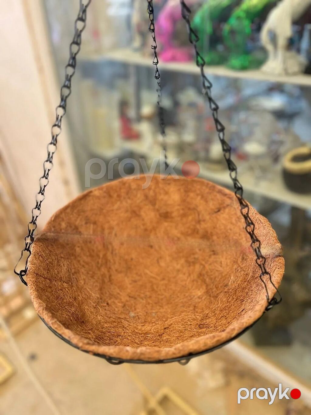 Dibçək qabı saman (sallanan) Bu dekorativ asma bitki qabı, bağçanızı — Bitki qabları, Bakı (3)