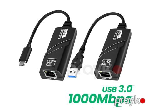 USB to lan konverter Rj45 Ethernet 1000Mb — Bakı