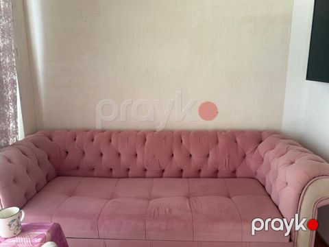 Məhsul: Divan - Rəng: Pudra/çəhrayı - Üslub: Chesterfield tipli — Digah