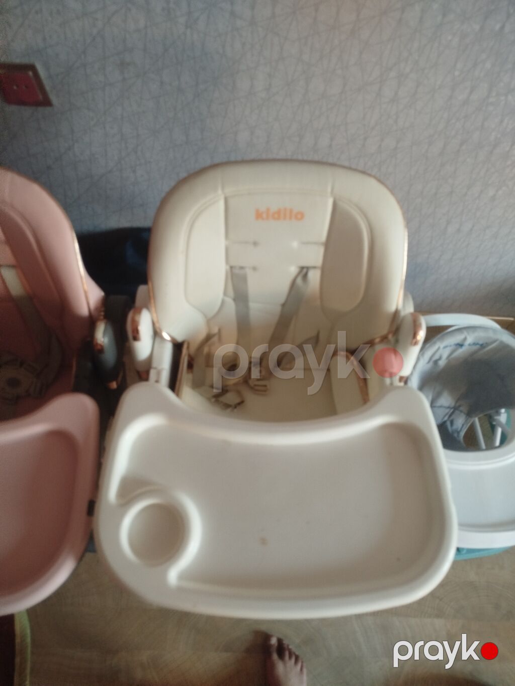 Uşaq üçün yemək kreslosu və gəzdirici seti 77.354.55.74 — Qidalandırma stulları, Digah (5)