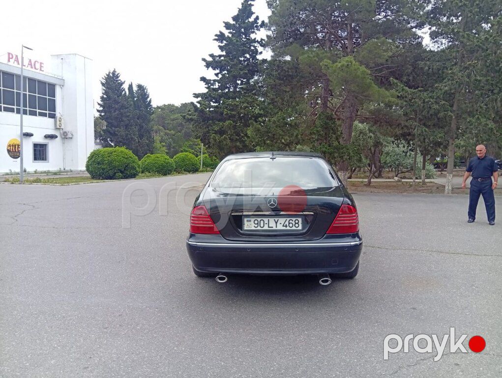 Mercedes S 320, 3.2 L, 2001 il, 321 000 km — Avtomobillər, Sumqayıt (5)