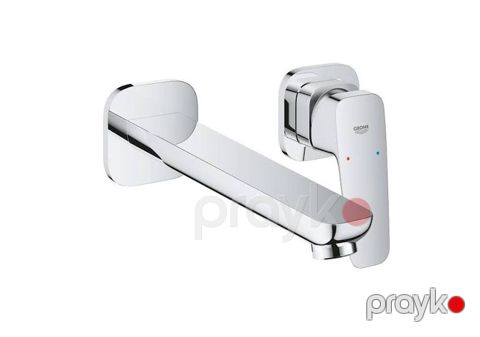 Grohe Cubeo 1017890000 – L-Size 2 dəlikli divara montaj lavabo — Bakı