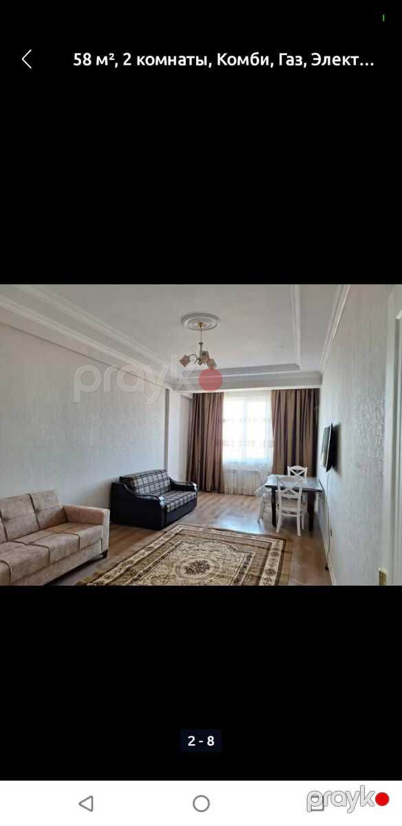 1-otaqlı yeni tikili kirayə verilir, Saray qəs., 58 m² — Mənzil, Bakı (3)