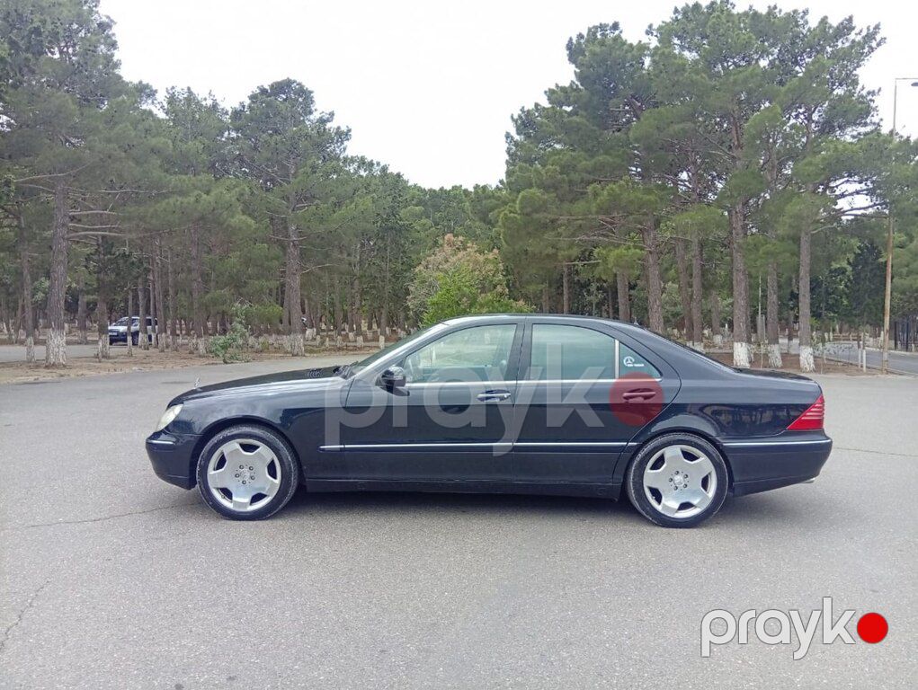 Mercedes S 320, 3.2 L, 2001 il, 321 000 km — Avtomobillər, Sumqayıt (3)