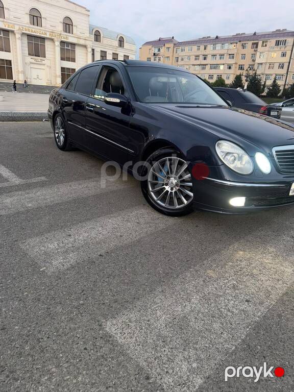 Mercedes E 320, 3.2 L, 2002 il, 210 815 km — Avtomobillər, Sumqayıt (11)