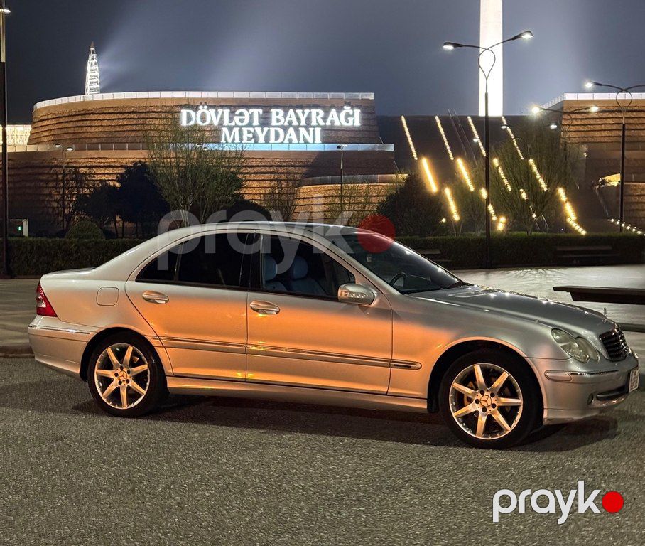 Mercedes C 200, 1.8 L, 2002 il, 270 000 km — Avtomobillər, Bakı (4)