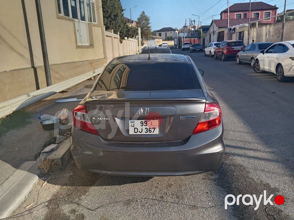Honda Civic, 1.5 L, 20 kWh, 2012 il, 224 000 km — Avtomobillər, Bakı (2)