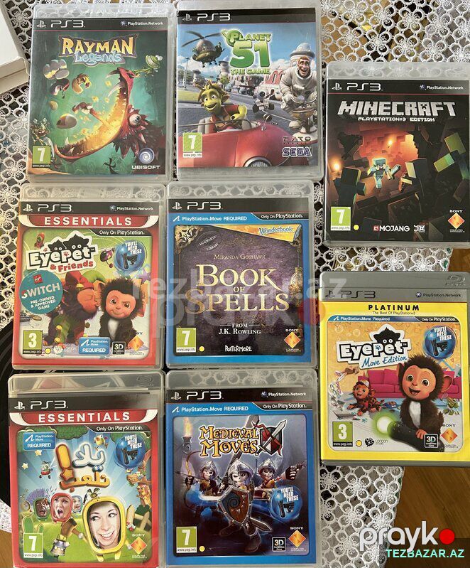 Playstation 3 — Oyunlar, konsollər və proqramlar, Bakı (2)